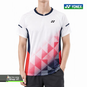 Áo Cầu Lông Yonex Kid Trắng/đỏ