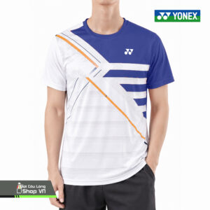 Áo Cầu Lông Yonex Kid Trắng/xanh Dương