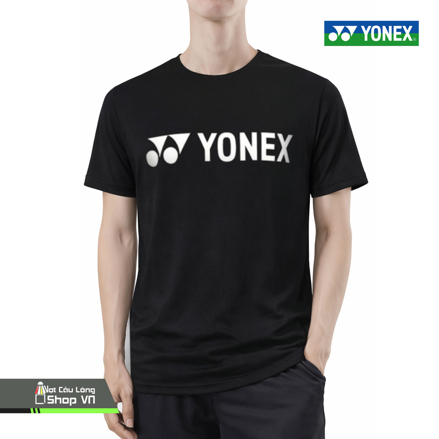 Áo Cầu Lông Yonex Rm-h036-2527-easy23 Jet Black/white