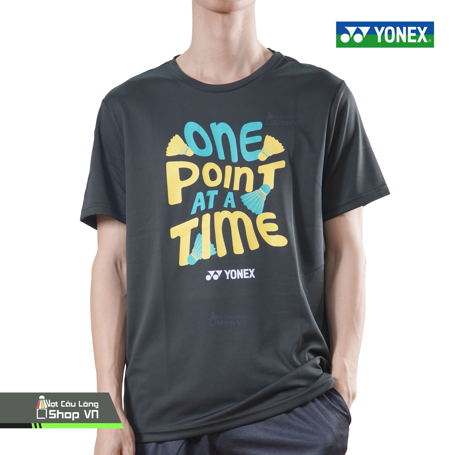 Áo Cầu Lông Yonex Rm-s092-3047-easy5 Jet Black