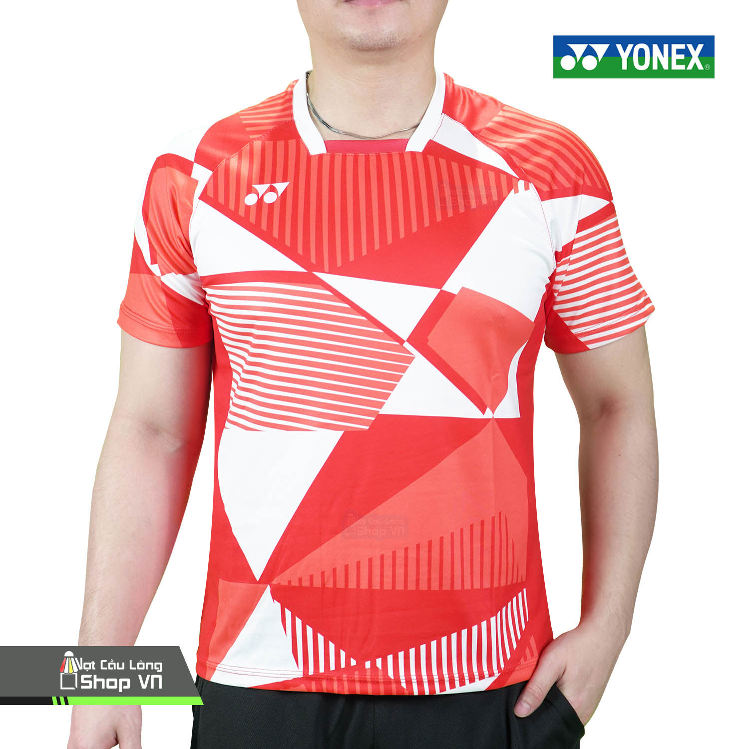 Áo Cầu Lông Yonex Yn0001 Đỏ (nam)