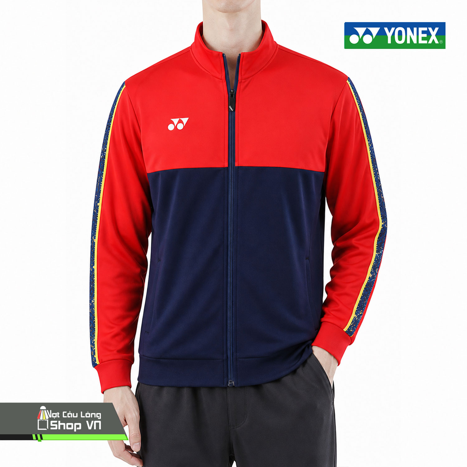 Áo Khoác Cầu Lông Yonex 2023a Đỏ