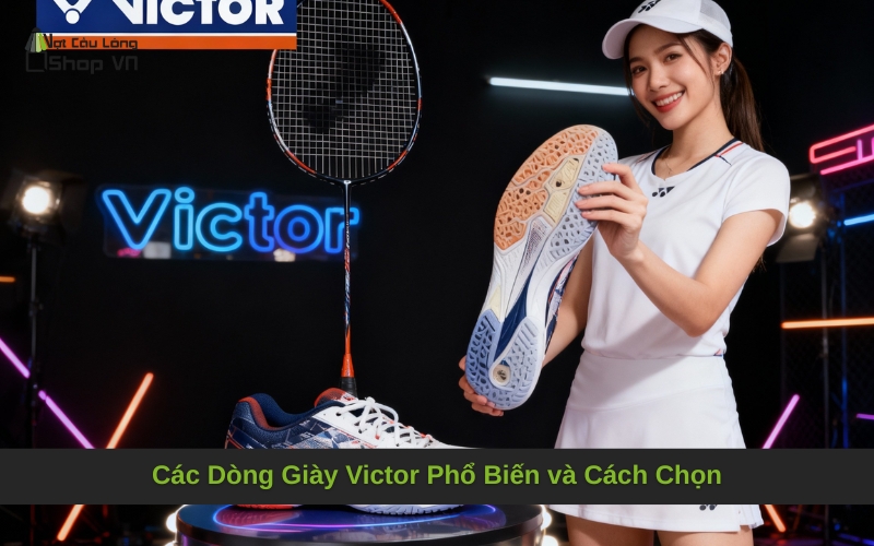 Các Dòng Giày Victor Phổ Biến và Cách Chọn