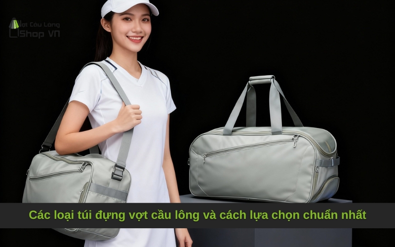 Các loại túi đựng vợt cầu lông và cách lựa chọn chuẩn nhất
