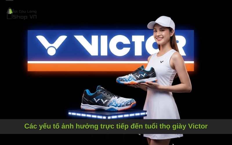 Các yếu tố ảnh hưởng trực tiếp đến tuổi thọ giày Victor