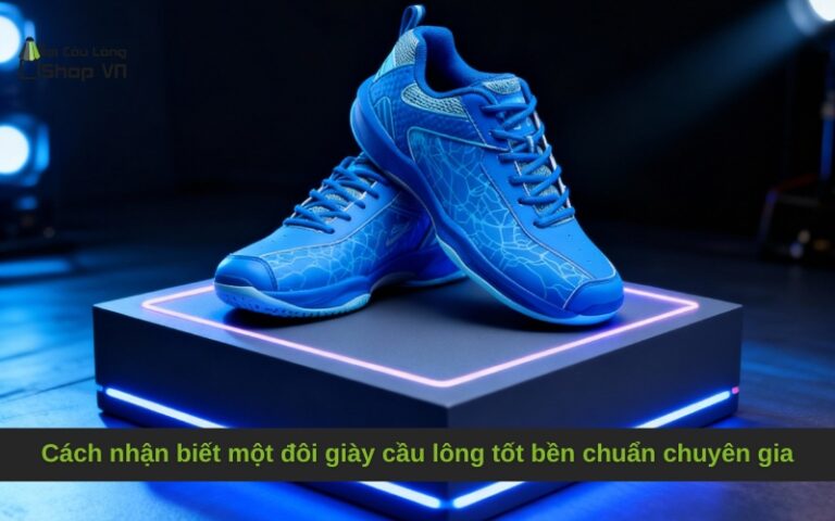 Cách nhận biết một đôi giày cầu lông tốt bền chuẩn chuyên gia