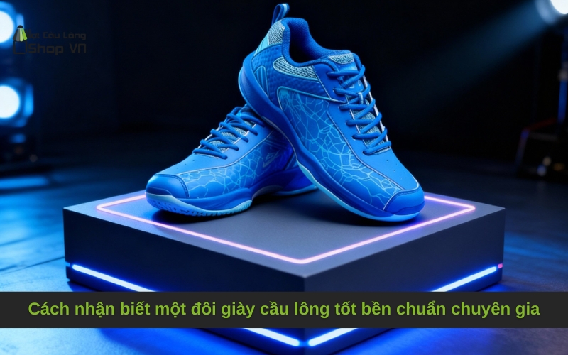 Cách nhận biết một đôi giày cầu lông tốt bền chuẩn chuyên gia