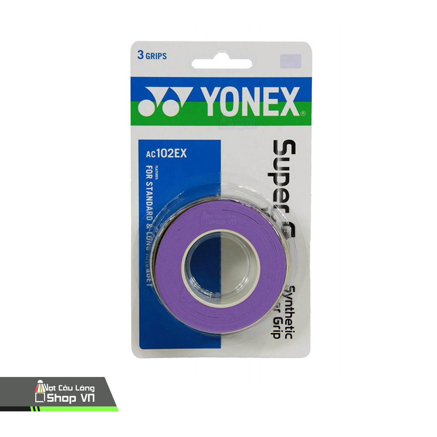 Cuốn Yonex Ac102ex (3 Wraps) Chính Hãng