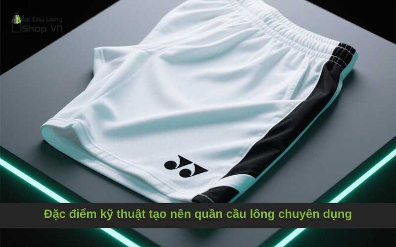 Đặc điểm kỹ thuật tạo nên quần cầu lông chuyên dụng