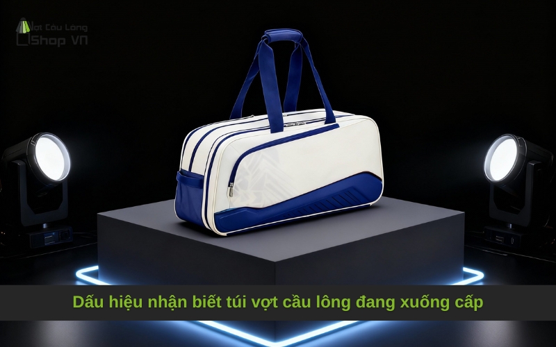 Dấu hiệu nhận biết túi vợt cầu lông đang xuống cấp