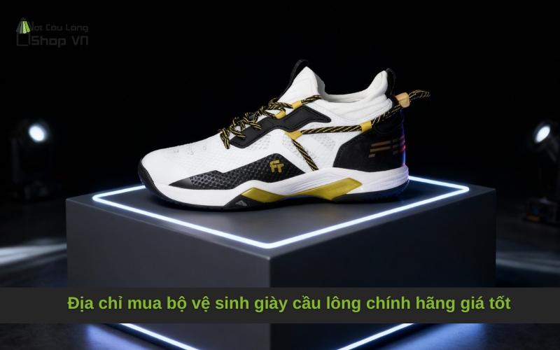 Địa chỉ mua bộ vệ sinh giày cầu lông chính hãng giá tốt