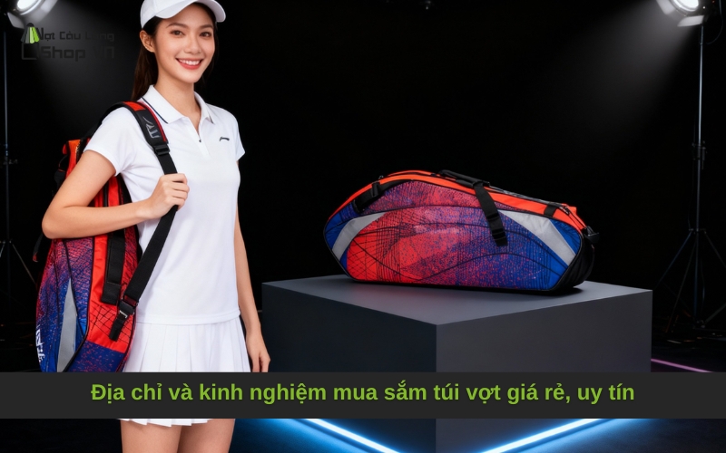 Địa chỉ và kinh nghiệm mua sắm túi vợt giá rẻ, uy tín