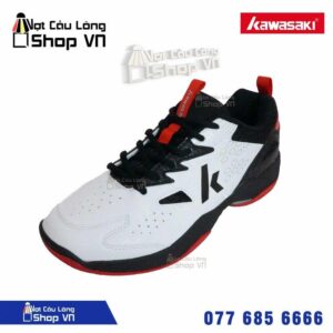 GiÃ y cáº§u lÃ´ng Kawasaki A3307 â€“ Tráº¯ng Ä‘en