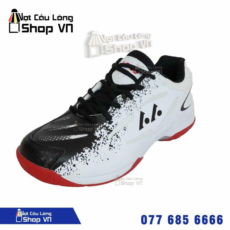 GiÃ y cáº§u lÃ´ng Lefus L018 â€“ Tráº¯ng Ä‘en