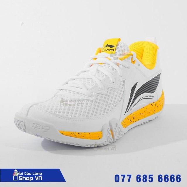 Giày Cầu Lông Lining Saga Lite Aytt003-3 Trắng Chính Hãng