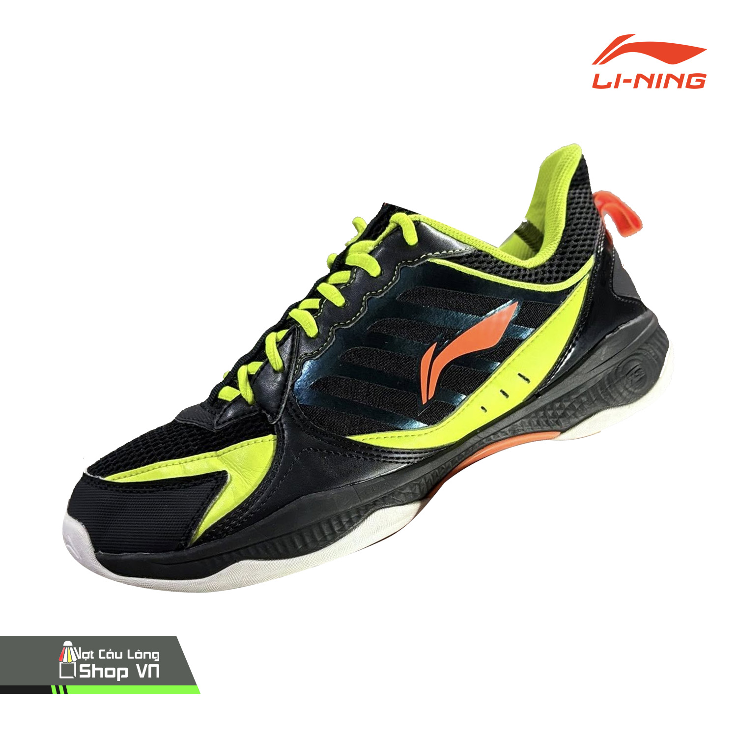 Giày Cầu Lông Lining Halberd II Lite Aytq019-2 Đen/vàng