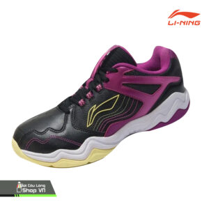 Giày Cầu Lông Lining Halberd III Lite Aytr013-2 Đen/tím Chính Hãng