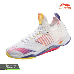 Giày Cầu Lông Lining Raid Iv Ayar011-1 Trắng Chính Hãng