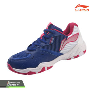 Giày Cầu Lông Lining Soundwave II Aytr008-2 Xanh Navy/trắng/đỏ