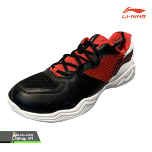 Giày Cầu Lông Lining Soundwave II Ayts016-20 Đen/đỏ Chính Hãng