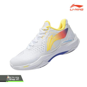Giày Cầu Lông Lining Thunder Ayas018-3 Trắng/vàng Chính Hãng