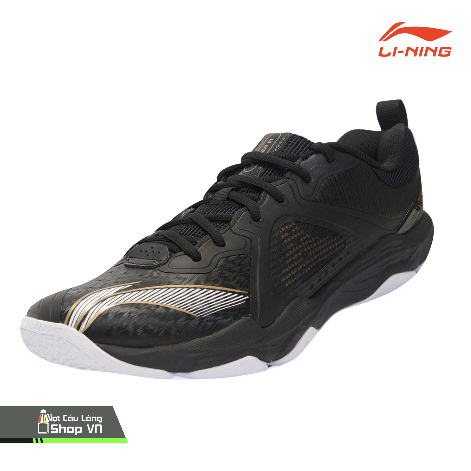 Giày Cầu Lông Lining Vi Lite Ayts012-3 Đen Chính Hãng