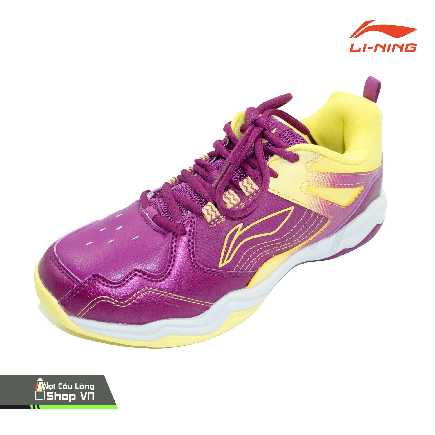 Giày Cầu Lông Lining Yinlang Aytr018-2 Tím/vàng Chính Hãng