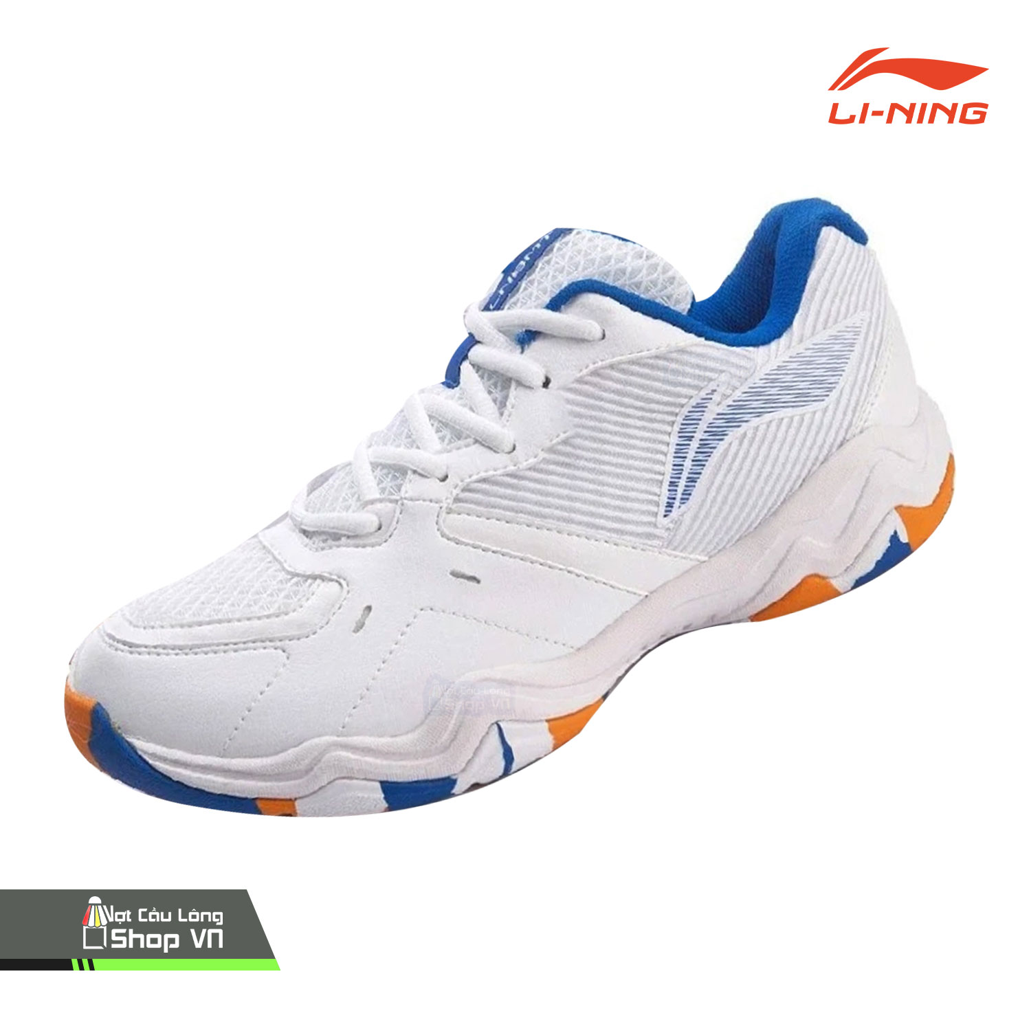 Giày Cầu Lông Lining Yinlang II Aytr009-1 Trắng/xanh Dương Chính Hãng