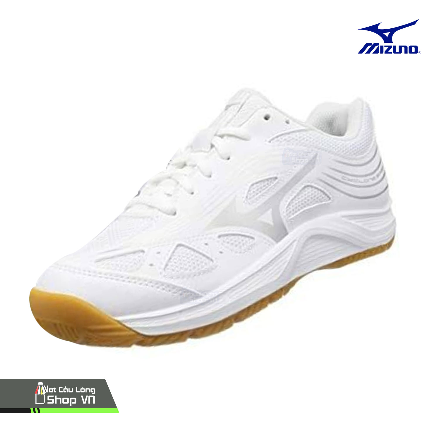 Giày Cầu Lông Mizuno Cyclone Speed 3 (v1ga21003) Trắng