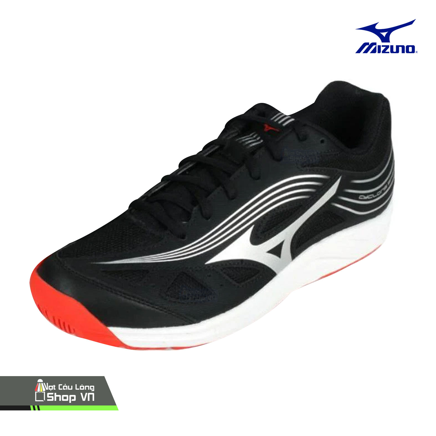 Giày Cầu Lông Mizuno Cyclone Speed 3 (v1ga218005) Đen