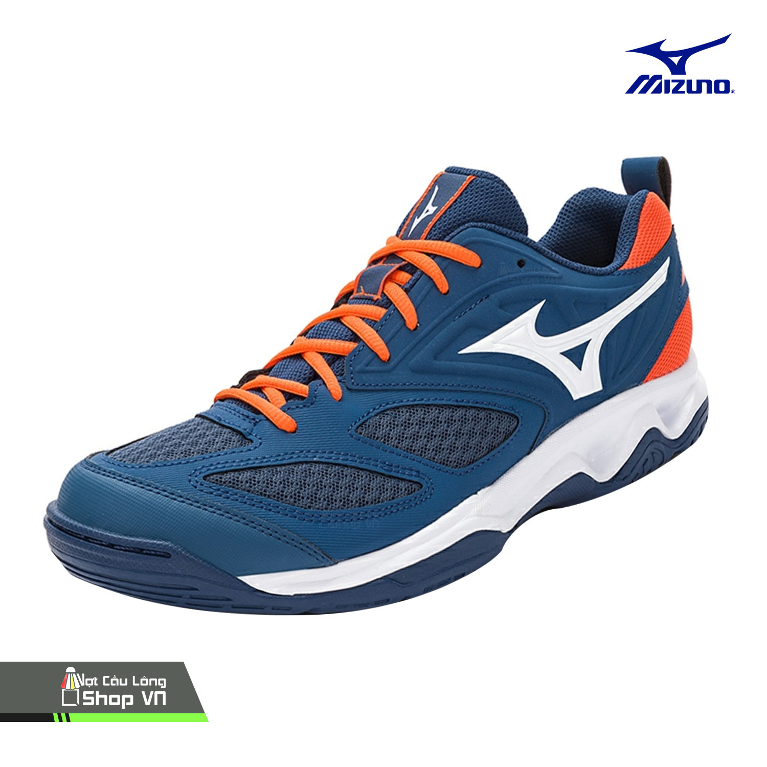 Giày Cầu Lông Mizuno Dynablitz (v1ga212202) Xanh Navy