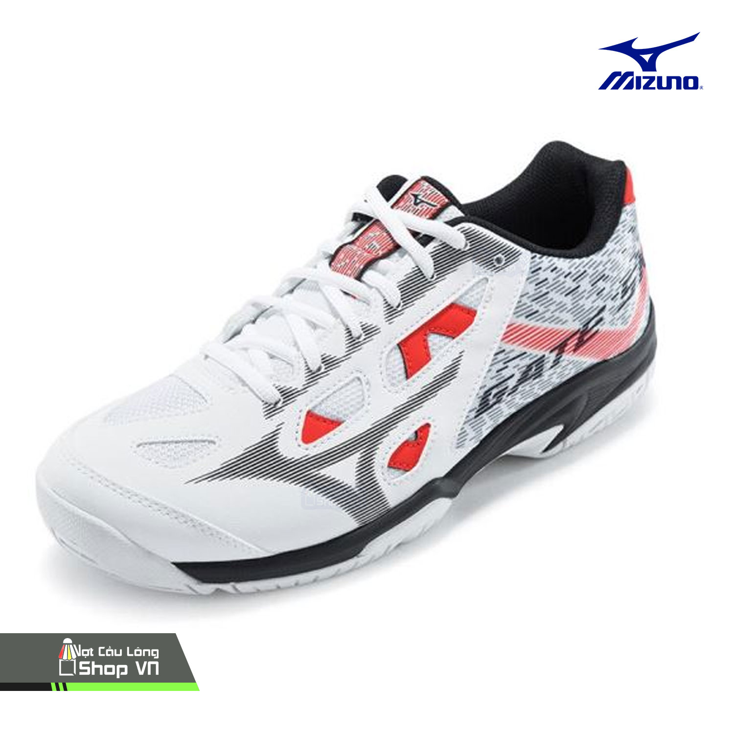 Giày Cầu Lông Mizuno Gate Sky Plus (71ga204034) Trắng/đen