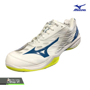 Giày Cầu Lông Mizuno Wave Claw (71ga191526) Trắng/xanh