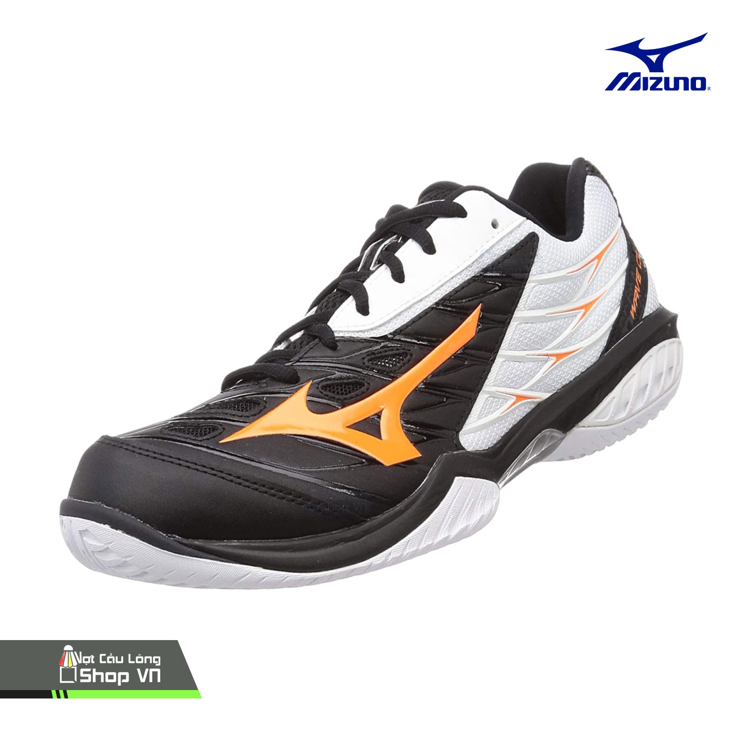 Giày Cầu Lông Mizuno Wave Claw (71ga191854) Trắng/đen