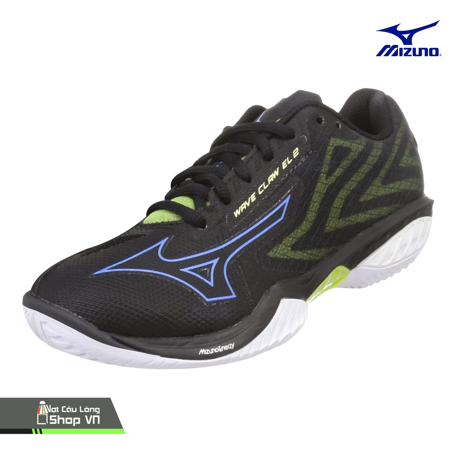 Giày Cầu Lông Mizuno Wave Claw El 2 (71ga228024) Đen