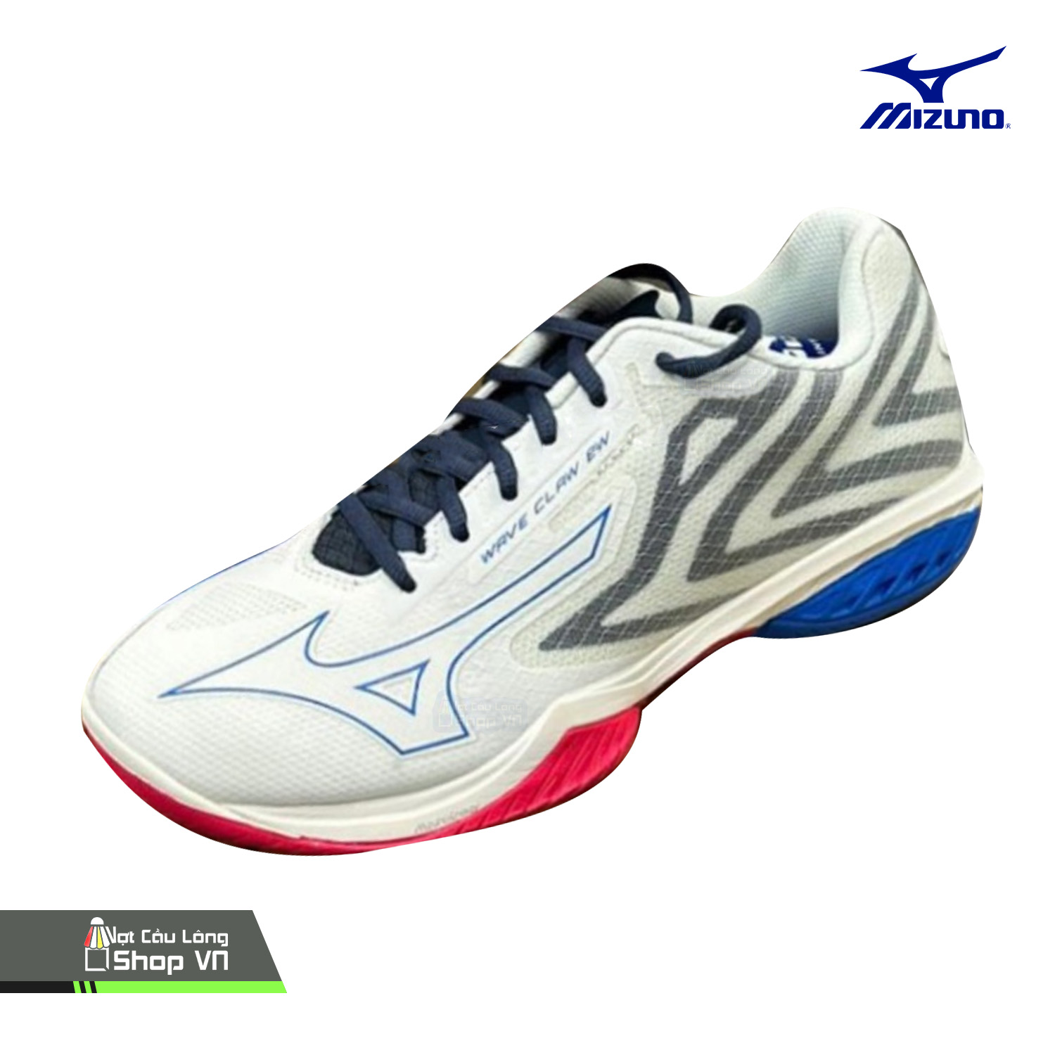 Giày Cầu Lông Mizuno Wave Claw El 2 (71ga228010) Trắng