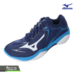 Giày Cầu Lông Mizuno Wave Claw El (71ga208027) Xanh Navy