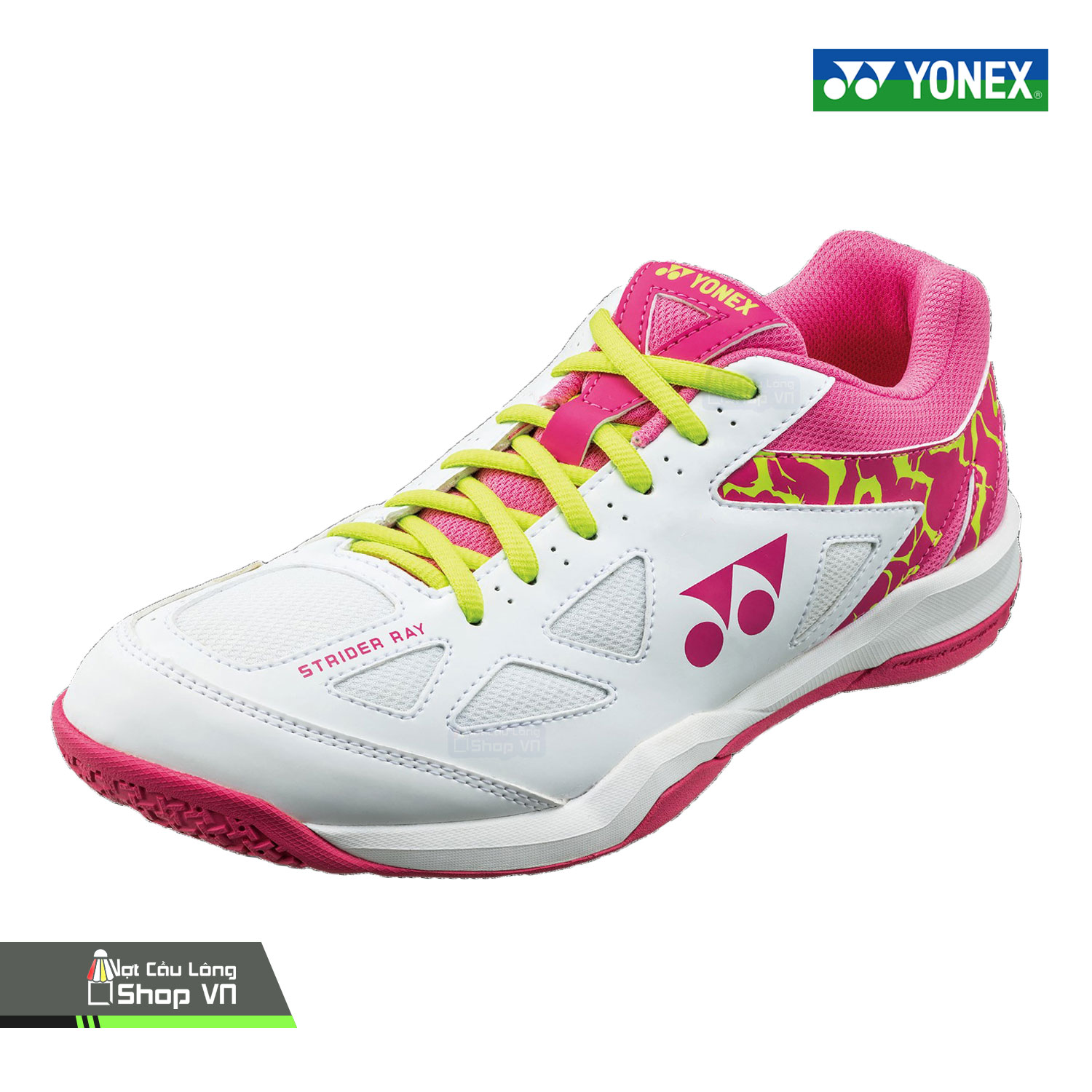 Giày Cầu Lông Yonex Strider Ray Sr1exz White Pink