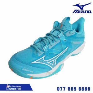 Giày cầu lông Mizuno Wave Claw Neo 2 – Xanh Mint