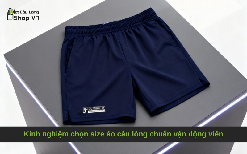 Kinh nghiệm chọn size áo cầu lông chuẩn vận động viên