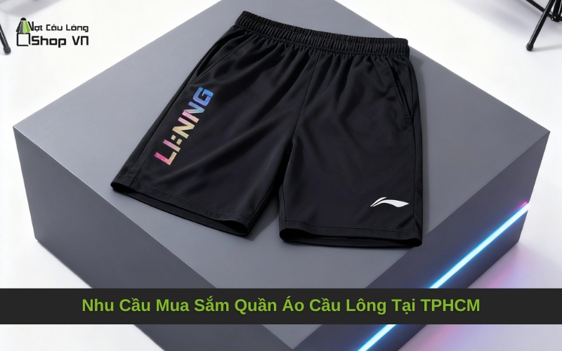 Nhu Cầu Mua Sắm Quần Áo Cầu Lông Tại TPHCM