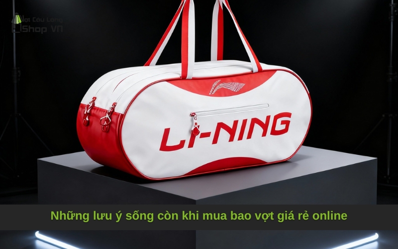 Những lưu ý sống còn khi mua bao vợt giá rẻ online