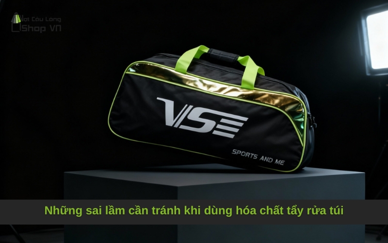 Những sai lầm cần tránh khi dùng hóa chất tẩy rửa túi