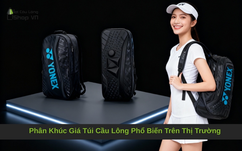 Phân Khúc Giá Túi Cầu Lông Phổ Biến Trên Thị Trường