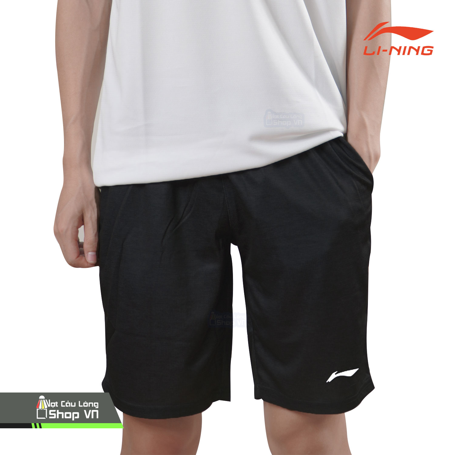 Quần Cầu Lông Lining 9215 Đen
