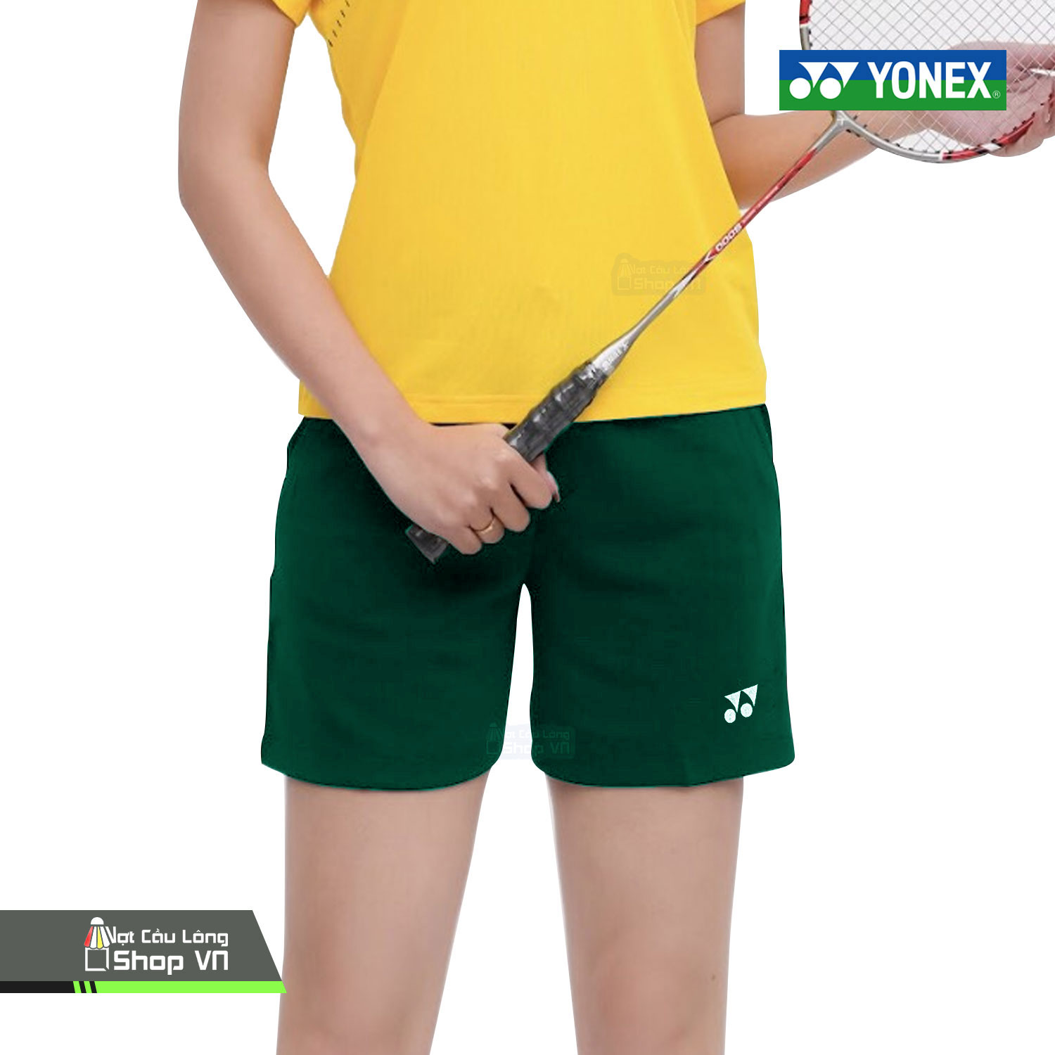Quần Cầu Lông Yonex Nữ Xanh Rêu