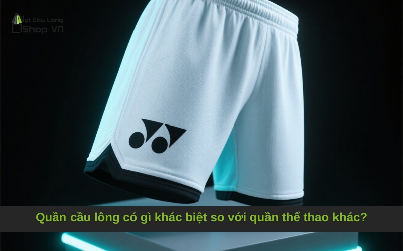 Quần cầu lông có gì khác biệt so với quần thể thao khác?