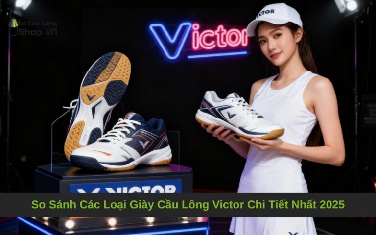 So Sánh Các Loại Giày Cầu Lông Victor Chi Tiết Nhất 2025