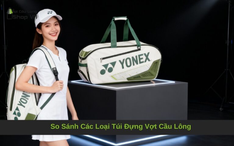 So Sánh Các Loại Túi Đựng Vợt Cầu Lông: Chọn Balo Hay Bao Vợt?