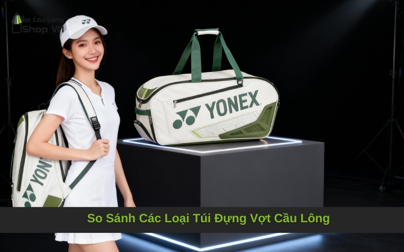 So Sánh Các Loại Túi Đựng Vợt Cầu Lông: Chọn Balo Hay Bao Vợt?